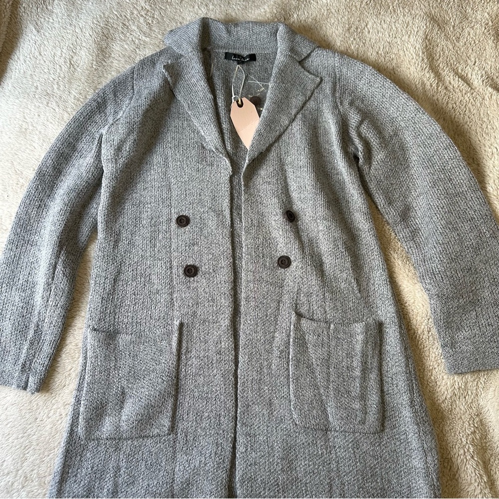 Love Tree Button Cardigan